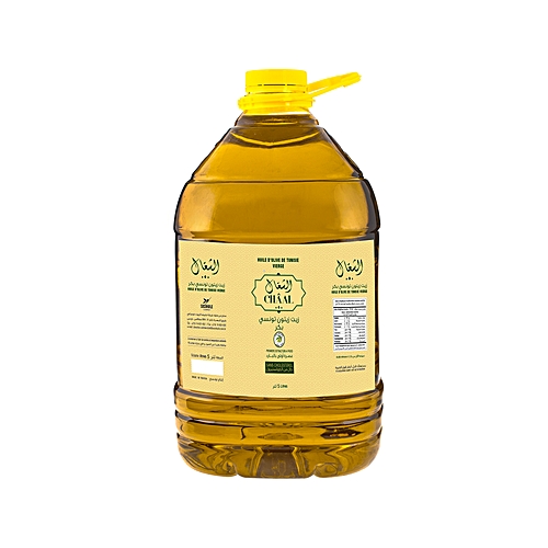 White Label Huile d'Olive châal Vierge - 5 Litres - 100% Naturelle à