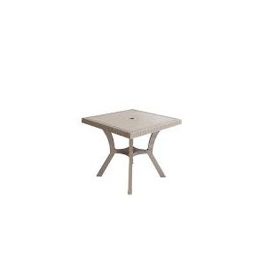 Sotufab Table Plastique - Harmony - Rotin - Gris à prix pas cher