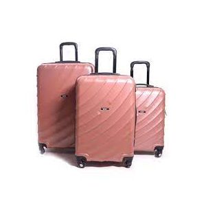 Ccs Valise - Polycarbonate - Beige à prix pas cher