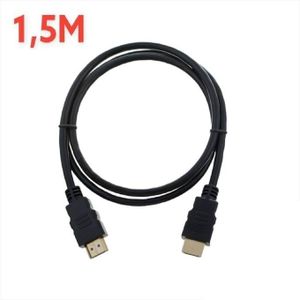 Prix câble HDMI Plat 3M Blanc Tunisie - Technopro