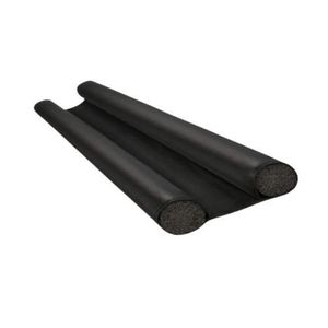 Bas de Porte, Isolant Double Protection contre les Courants d'Air, Boudin  de Porte Anti Froid et Le Bruit - 93cm (3 pièce)