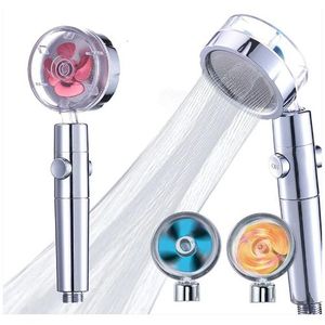 Sans Marque Pommeau Douche Anti Calcaire à 3 Modes LED Haute