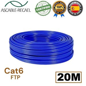 Câble Réseau CAT6 UTP 1M Gris au meilleur prix - SpaceNet Tunisie