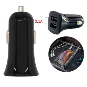 Mini chargeur double USB 3.1A sur prise allume-cigare - Chargeur