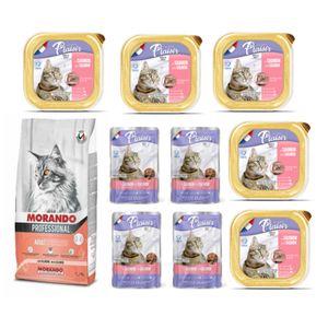 Pack 4 Pâtés PLAISIR Saumon Pour Chat 100Gr