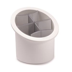 1 Boîte De Rangement Pour Couverts Avec Couvercle, Grande Capacité