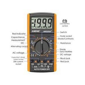 Digital Multimeter Multimètre Clamp Digital - DT266 à prix pas