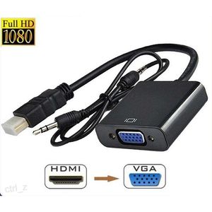 Polar Adaptateur Convertisseur - VGA mâle Vers HDMI Femelle Sortie