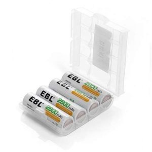 EBL Chargeur de Piles AA/AAA 8 Slots- avec 16PCS AA Piles Rechargeables  2800m