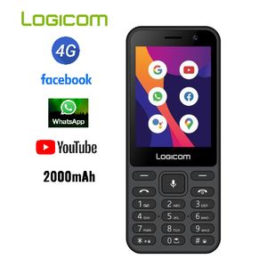 Téléphone Fixe sans fil Logicom Vega 250 Aubergine pas cher en Tunisie