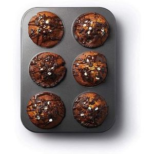 Moule crispybake 100 silicone 12 mini muffins 29 x 21 cm noir