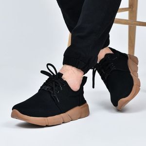 Smiri shoes Basket Sport - Noir - Pour Homme - Sans Lacet à prix pas cher