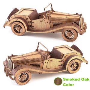 Maquette puzzle 3D en bois modèle mécanique Roadster VM-01