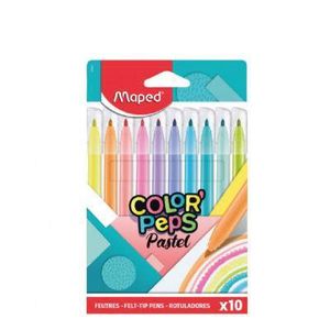 MAPED Etui de 12 crayons de couleur Color'Peps Pastel pas cher