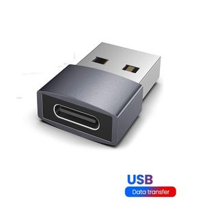 Adaptateur USB C vers USB 3.0(Pack de 2), Adaptateur USB-C vers USB-A  Femelle OTG Adaptateur USB Type C Compatible avec MacBook, Samsung Galaxy,  Huawei et Plus, Noir