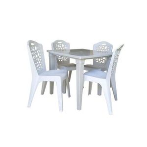 Sotufab Table Plastique - Harmony - Rotin - Gris à prix pas cher