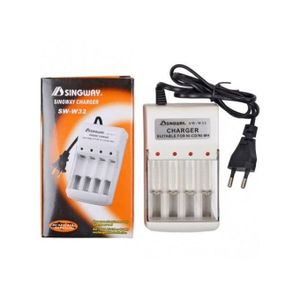 CHARGEUR DE PILES UNIVERSEL GP 9V AA AAA