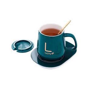 Mug céramique avec chauffe tasse - Promodeal