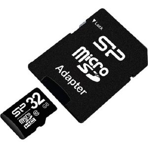 Carte Mémoire micro SD 8Go + Adaptateur SD - SP Silicon Power - Tunisie