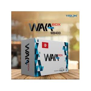 Box Android Waka Box WB400 UHD 4K + 24 Mois Waka IPTV