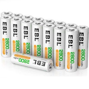 Chargeur de batterie EBL chargeur de piles aa/aaa 8 slots- avec