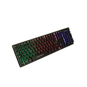 Sans Marque Mini clavier sans fil - RGB LED - PC - Android à prix pas cher