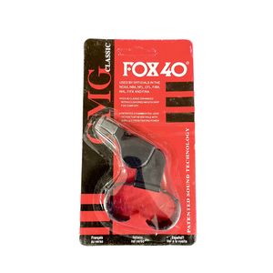 Attache-doigt Sifflet Fox 40 Noir