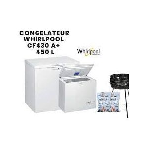Congélateur WHIRLPOOL Horizontal CF350A2 400 Litres - Blanc