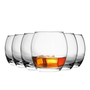 Lot De 4 Verre À Whisky, 300Ml Verres À Eau Pour Bourbon Rhum