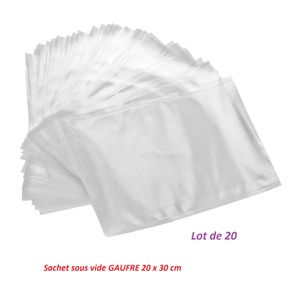 Emballage Services 100 Sachets 16 x 22 cm - Alimentaire
