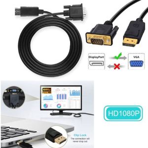 Adaptateur HDMI Vers VGA Noir A Bas Prix - SpaceNet Tunisie