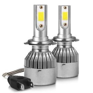 Ampoule LED 4 pièces H1 ampoule LED lampe de voiture 12V 6000K lampe de  conduite blanche lumières LED automatiques