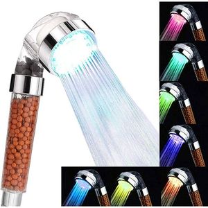 Lot Pommeau Douche avec Flexible - Pommeau de douche économique 3 Jets Haute  Pression avec Filtre à eau - SPA Shower