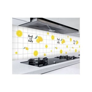 5M Autocollant Sticker mural cuisine, Deco murale stickers cuisine, Stickers  porte armoire, Stickers meuble de cuisine [Violet] - Cdiscount Maison