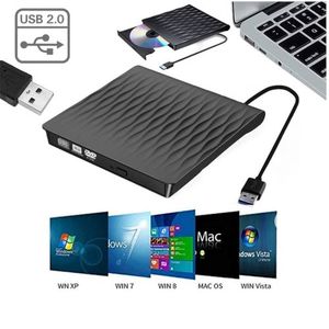 Lecteur DVD Externe Slim USB 2.0 Noir - SpaceNet Tunisie