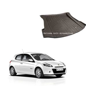 Sans Marque Tapis malle - 3 D - PVC - Noir - Renault Clio III à