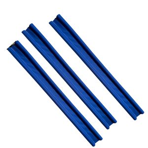 menzberg Bas de porte isolant double boudin - Stop Froid et isolant  courants d'air Bleu sidi bousaid 4-5cm à prix pas cher
