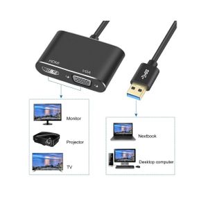 Prix Câble HDMI Vers VGA 1.5 m - Technopro Tunisie