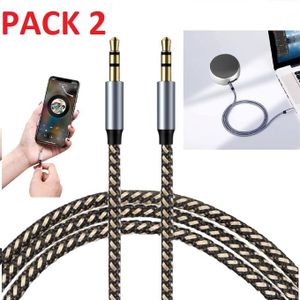 INECK - Rallonge Jack Audio 5M Jack Stereo Cable 3.5mm Male Vers Femelle  extension Pour Casque au meilleur prix