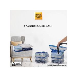 Sans Marque Sac De Rangement sous vide XXL 70x100x35cm à prix pas cher