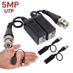 Sans Marque Adaptateur coaxial vers RJ45 IP NON POE pour camera - UP TO  800M - Balun à prix pas cher