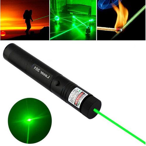 Puissant pointeur laser vert - 303 Torche laser verte haute