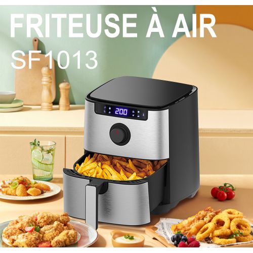 Florence Friteuse sans huile 5l- 1450W - Air Fryer Tactile-8
