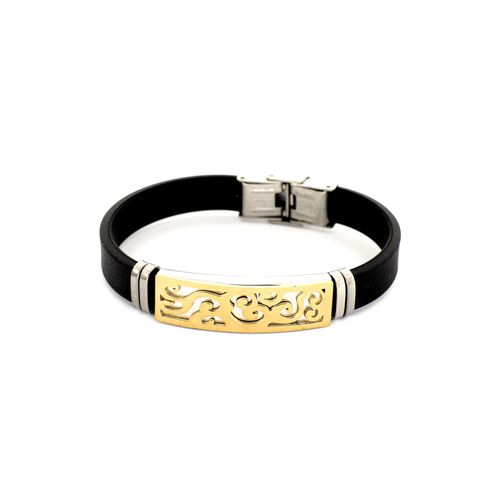 Bracelet Homme Cuir Tressé Luxe | Bijouterie MBH