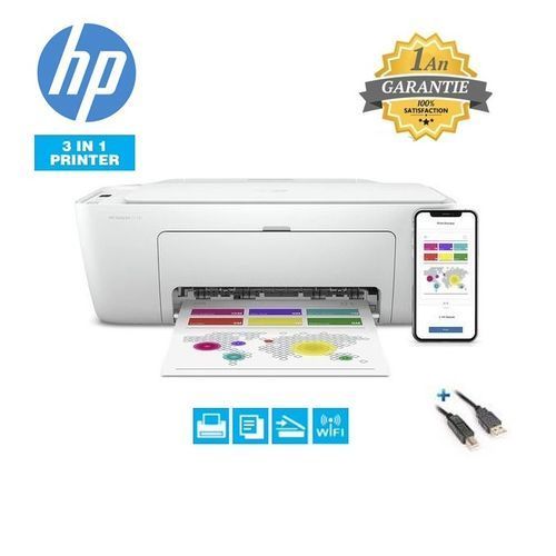 Imprimante Jet d'encre HP Deskjet Multifonction 2710 All In One (5AR83B)