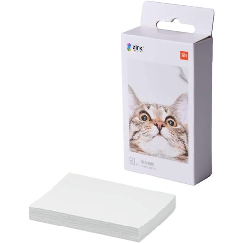 XIAOMI  Portable Photo Printer Paper (2x3-inch,20 sheets) - Blanc à .