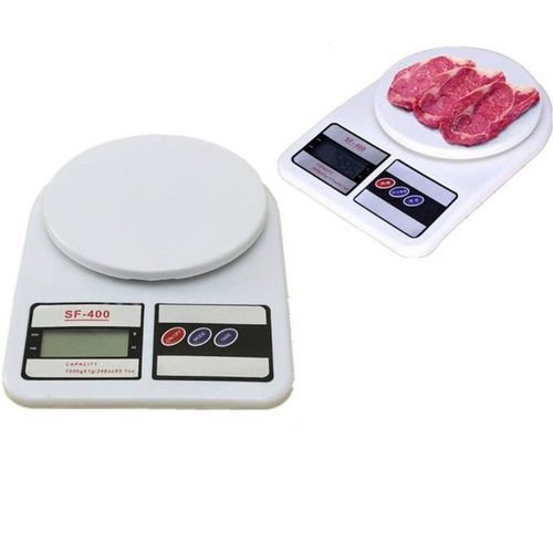 Electronic Balance De Cuisine Electronique SF-400 - Blanc - 10 kg