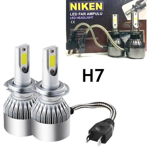 Niken Kit Led H7 Ampoules Lumiere Blanche à prix pas cher