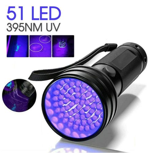 395nm Led Uv Lampe de Poche Torche Lumière Ultra Violet Lumière