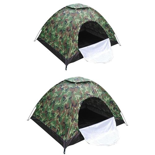 Tentes De Camping Pour 4 Personnes 208 x 208 x 145cm
